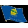 OKLAHOMA PIN STATE FLAG PIN